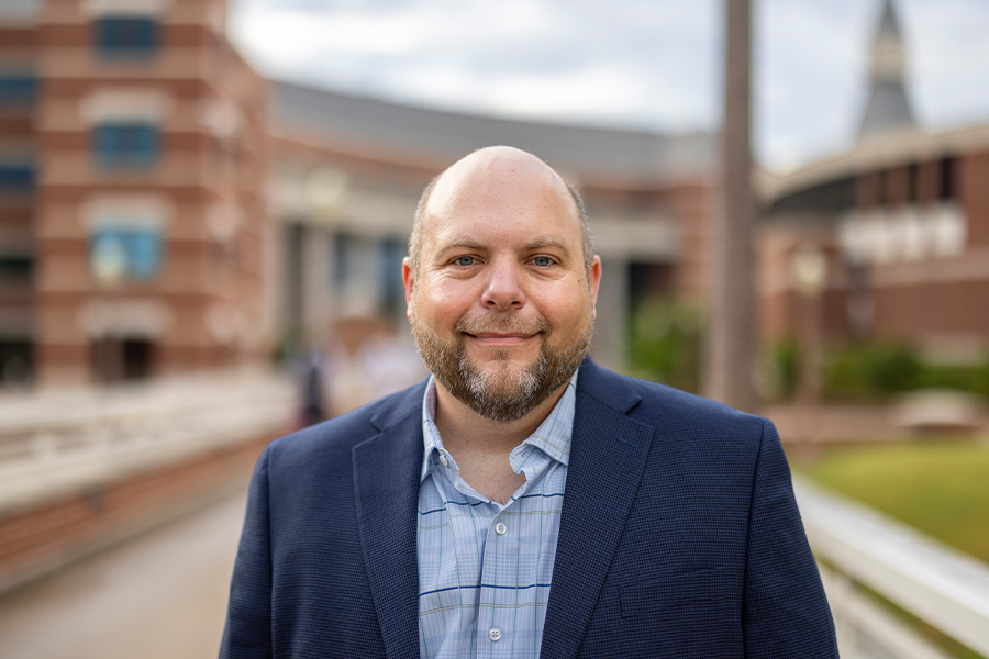 Dr. Aaron Wright at Baylor University